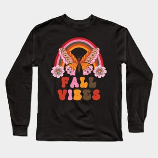 Fall Vibes Rainbow Long Sleeve T-Shirt